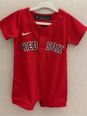 Nike Official Red Sox Infant Romper Jersey